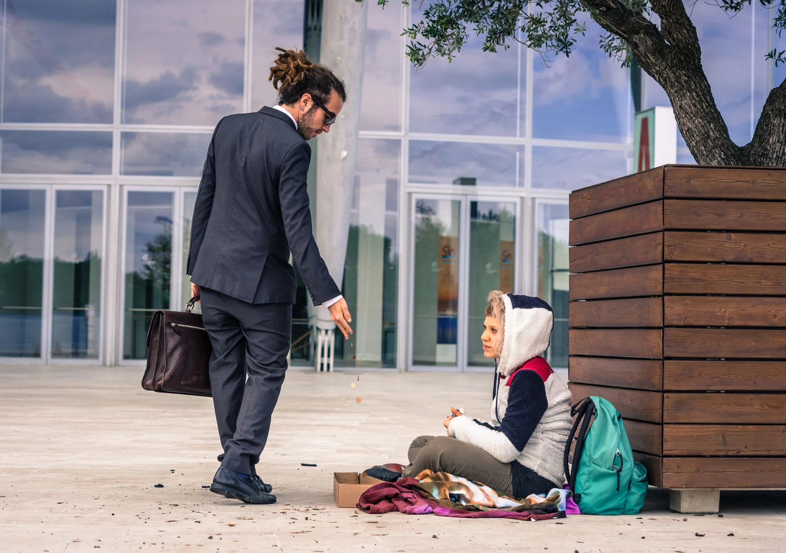 Businessman helps homeless youth