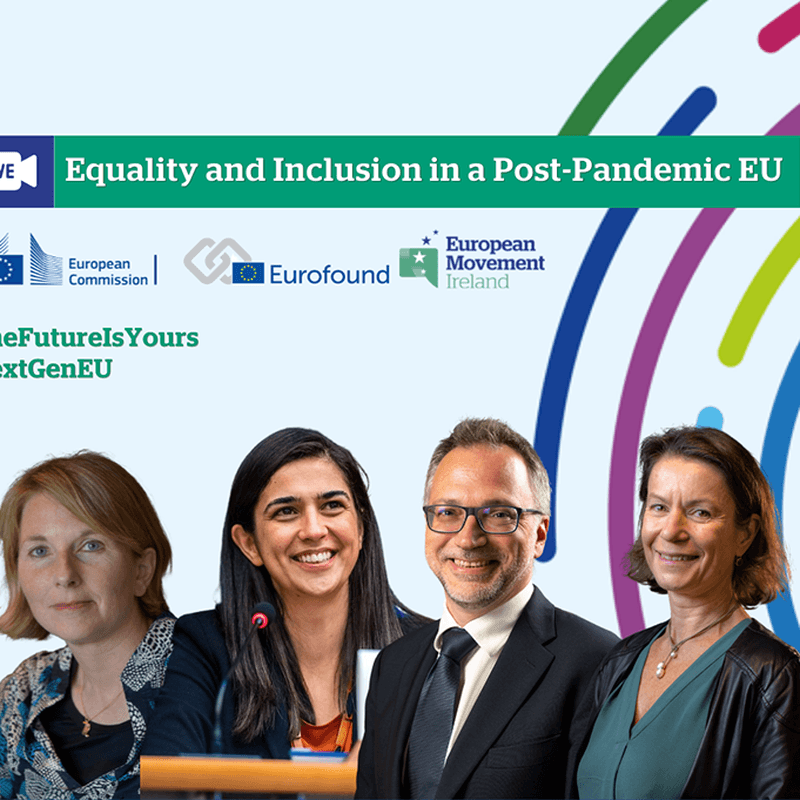 Watch the video - Joint webinar: Equality and inclusion in a post-pandemic EU